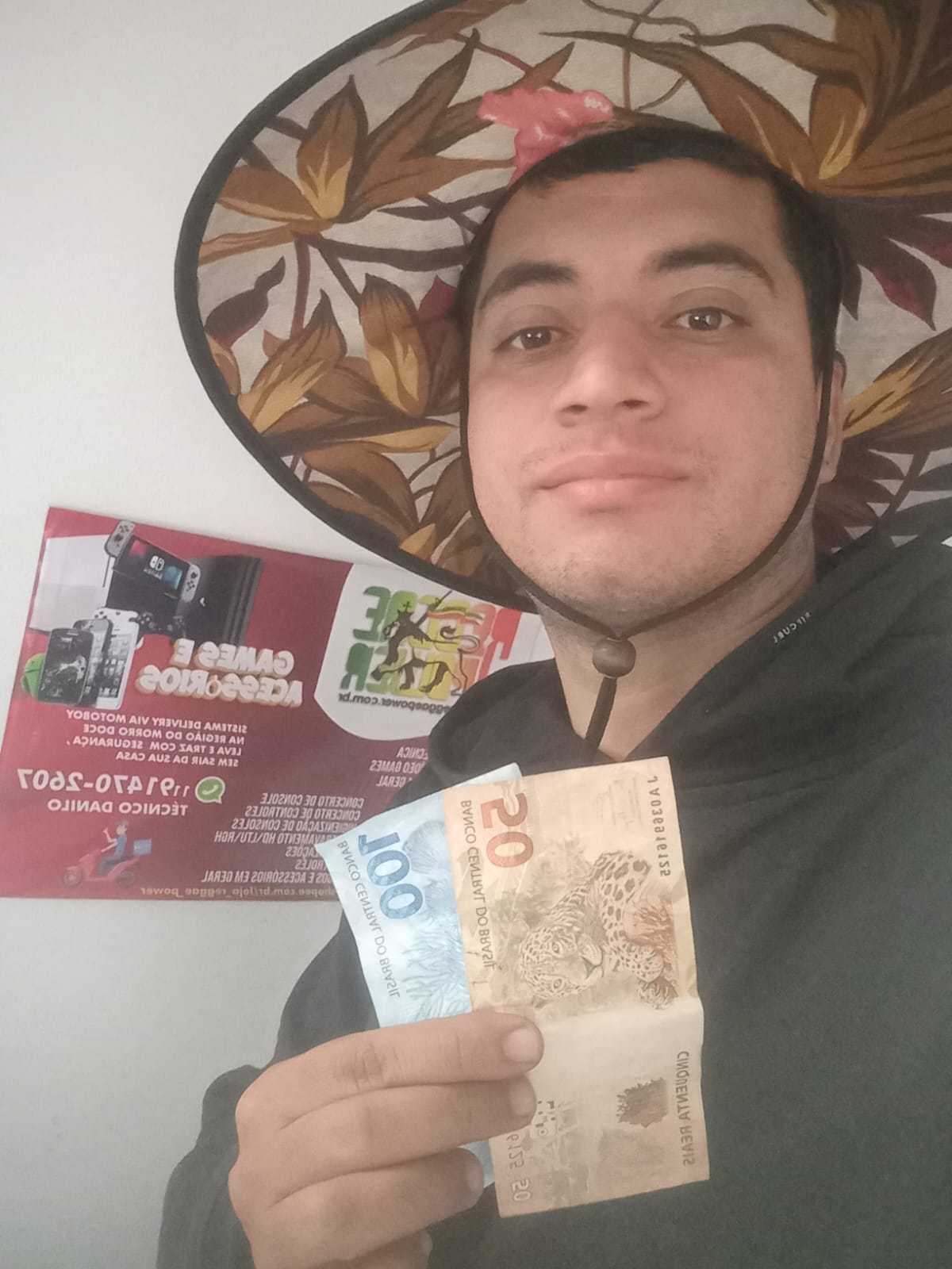 1 – AÇÃO RIFA PREMIO 150,00 REAIS NO PIX